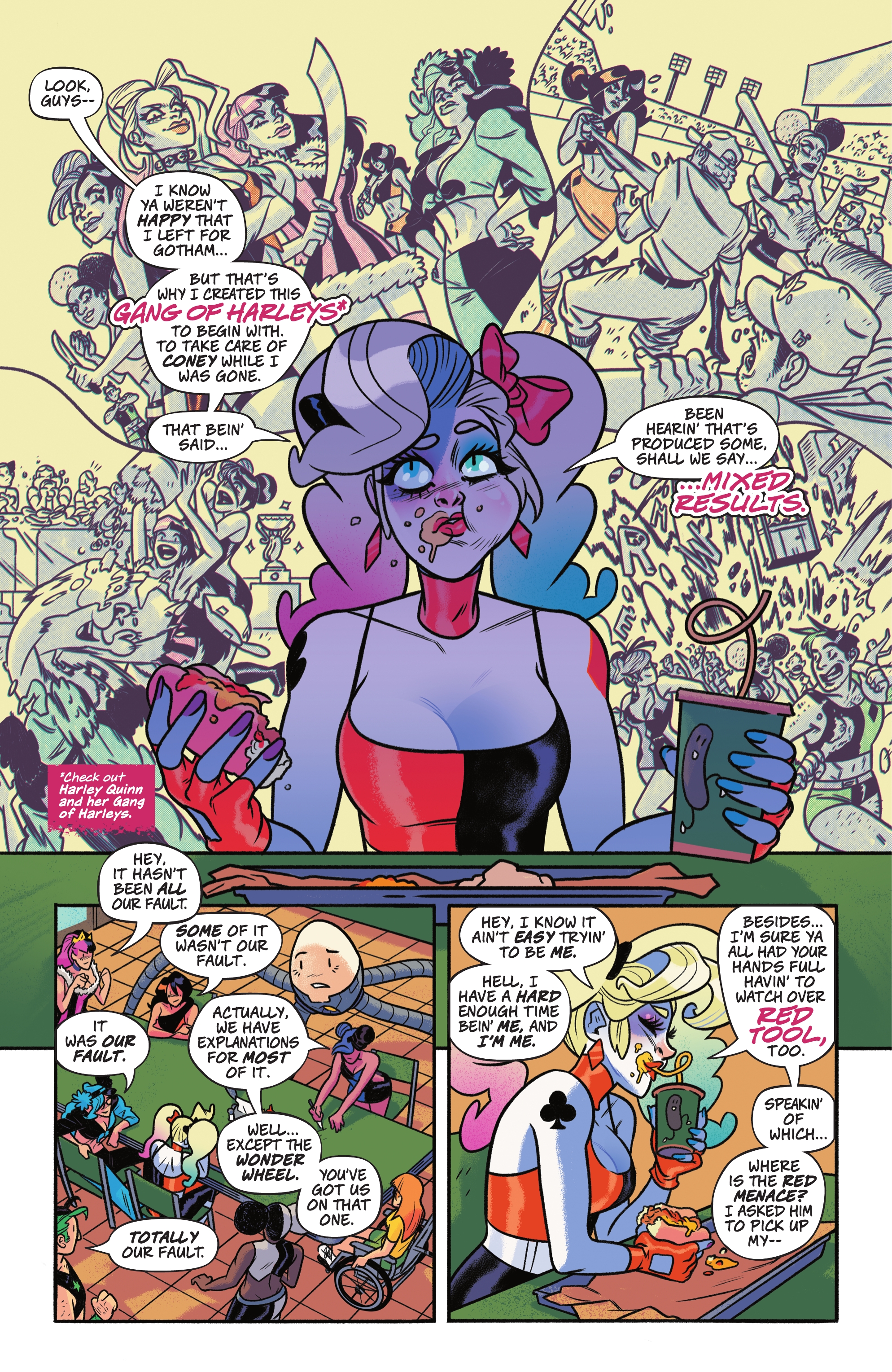 Read online Multiversity: Harley Screws Up The DCU comic -  Issue #1 - 4