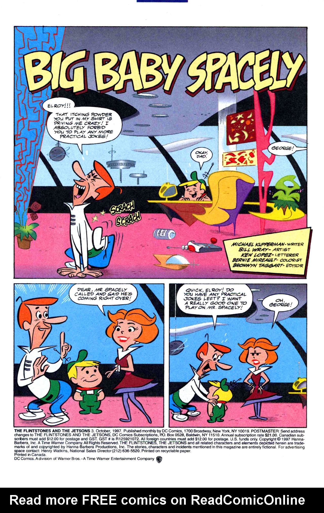 Read online The Flintstones and the Jetsons comic -  Issue #3 - 3