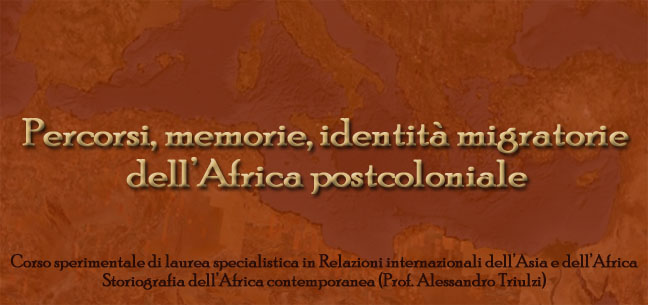 Percorsi, memorie, identità migratorie dell’Africa postcoloniale