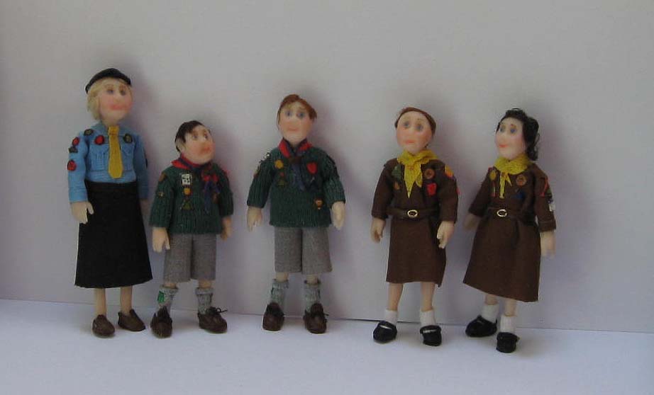 Coombe Crafts Miniature Blog Girl Guides, Brownies, Cubs.....and