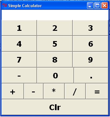 python - more work in less code: A Tkinter Calculator