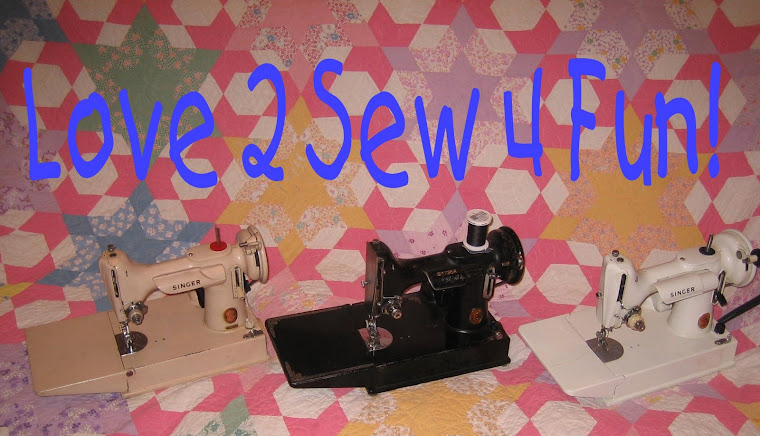 Love 2 Sew 4 Fun - Newbie at Sewing with My Singer Featherweight