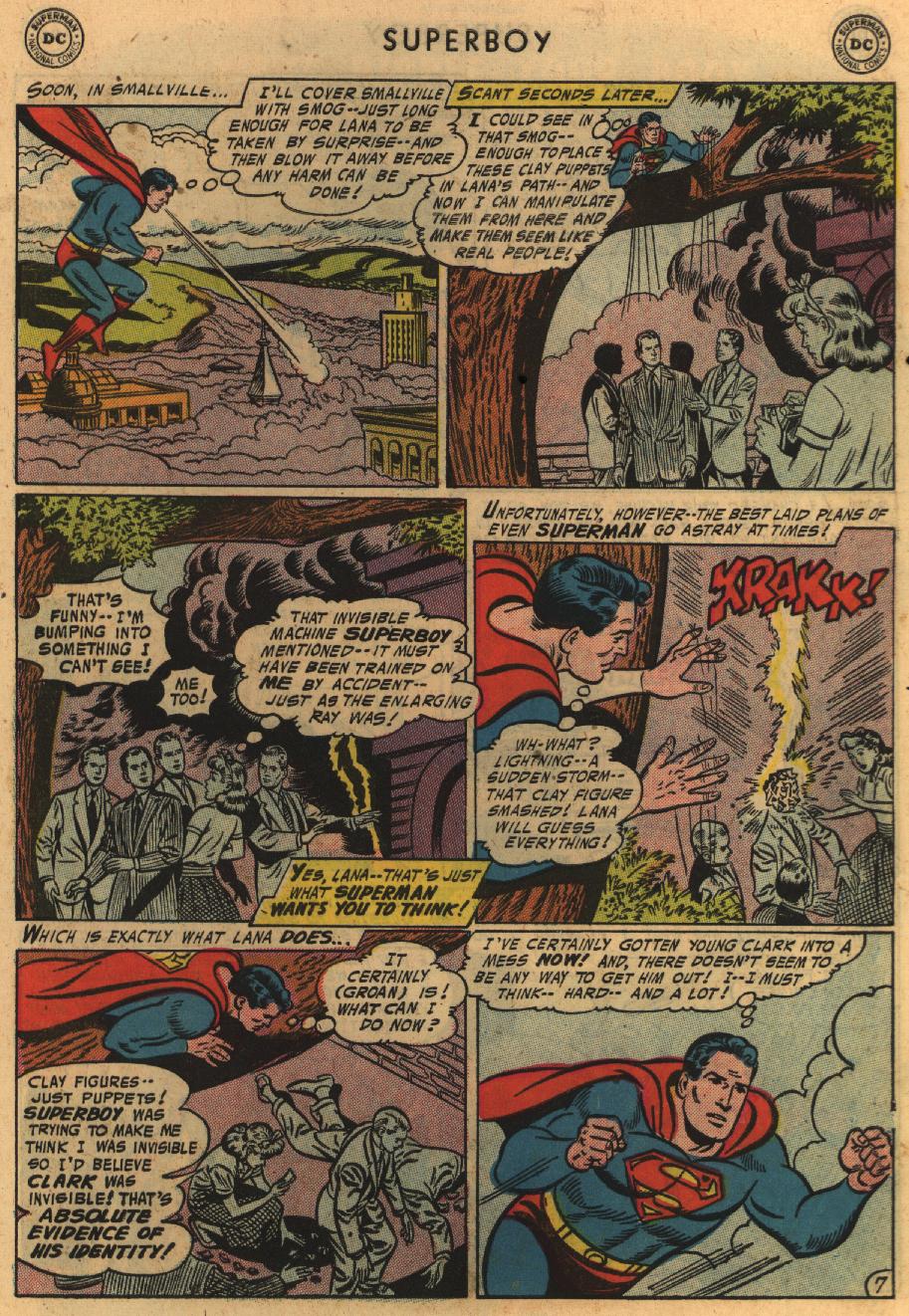 Read online Superboy (1949) comic -  Issue #53 - 29