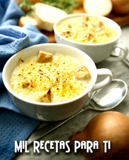  Sopa de Cebolla 
