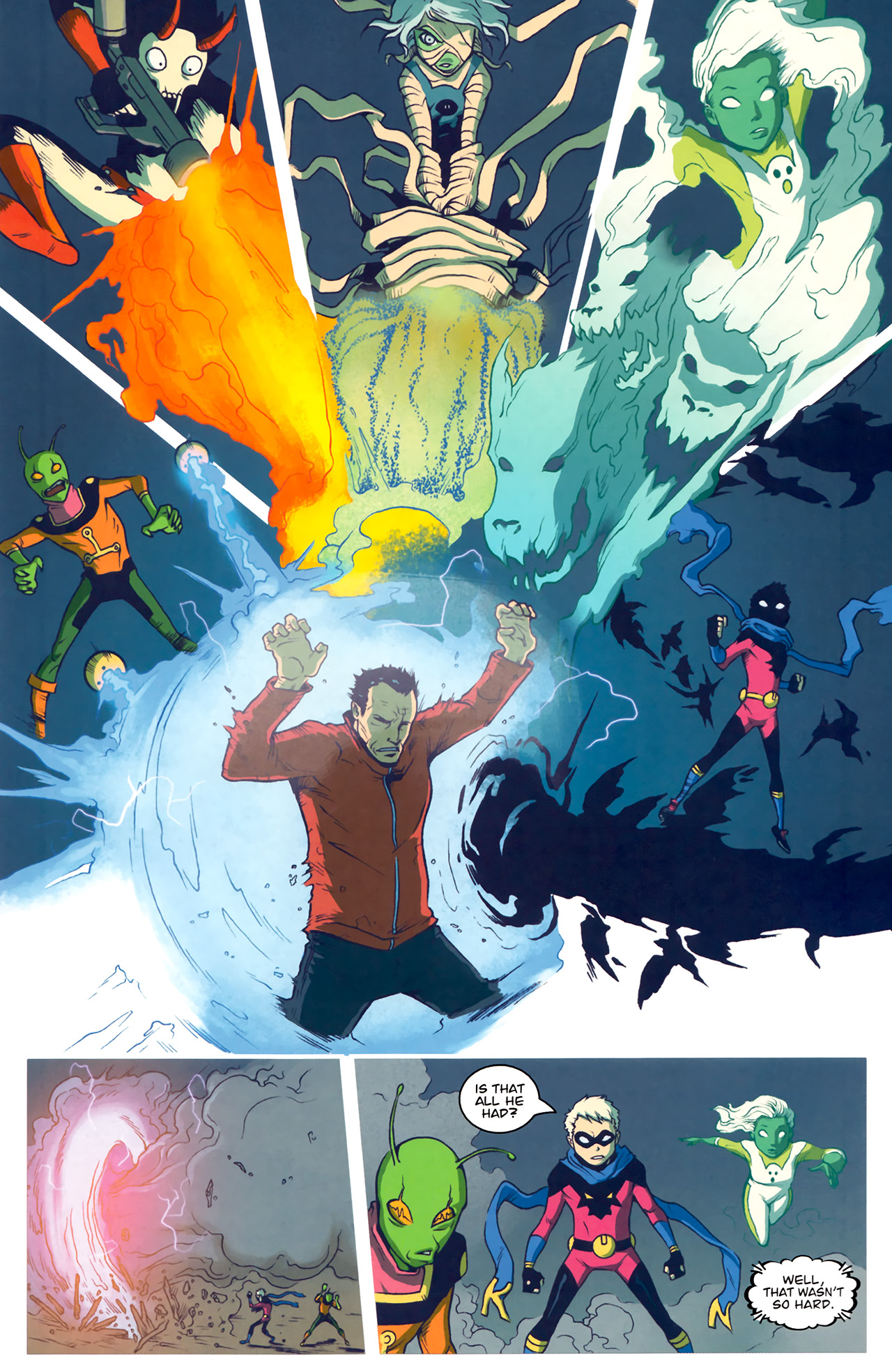 Read online Gladstone's School for World Conquerors (2011) comic -  Issue #5 - 23