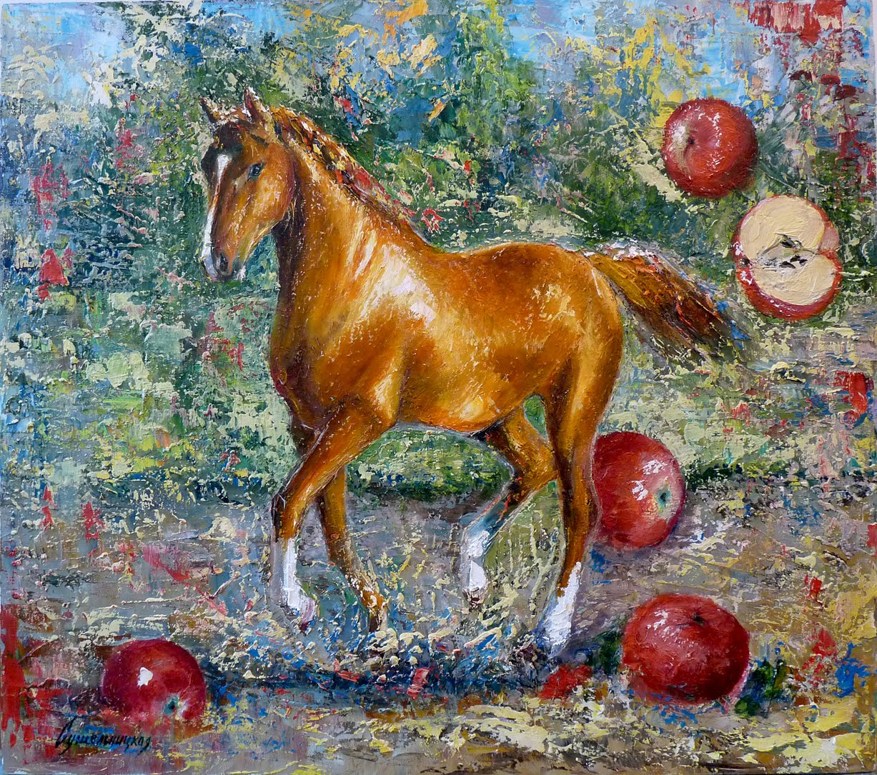 Кони в яблоках песня слушать. Лошадь в яблоках. Конь в яблоках живопись.