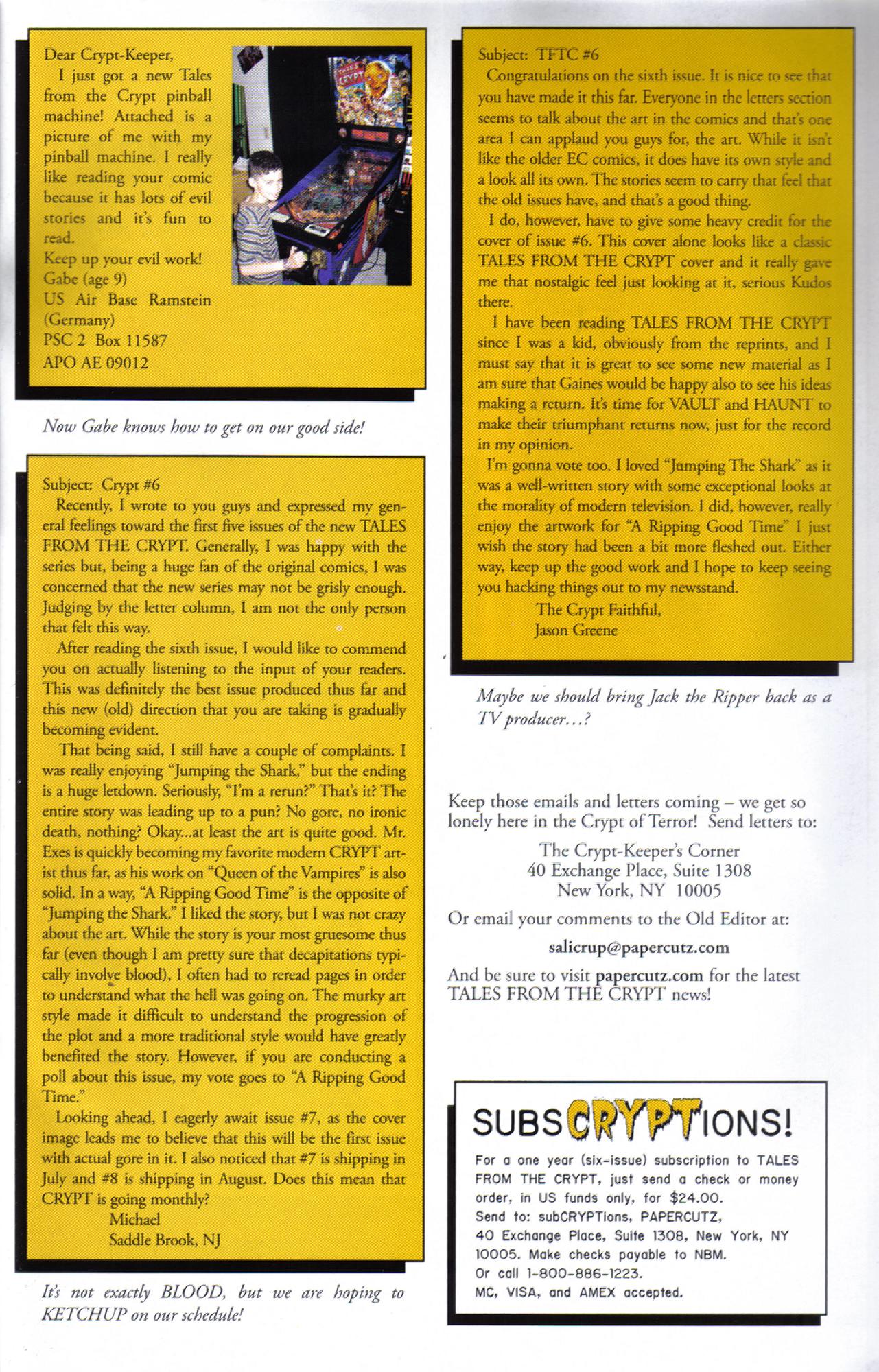 Read online Tales From The Crypt (2007) comic -  Issue #7 - 47