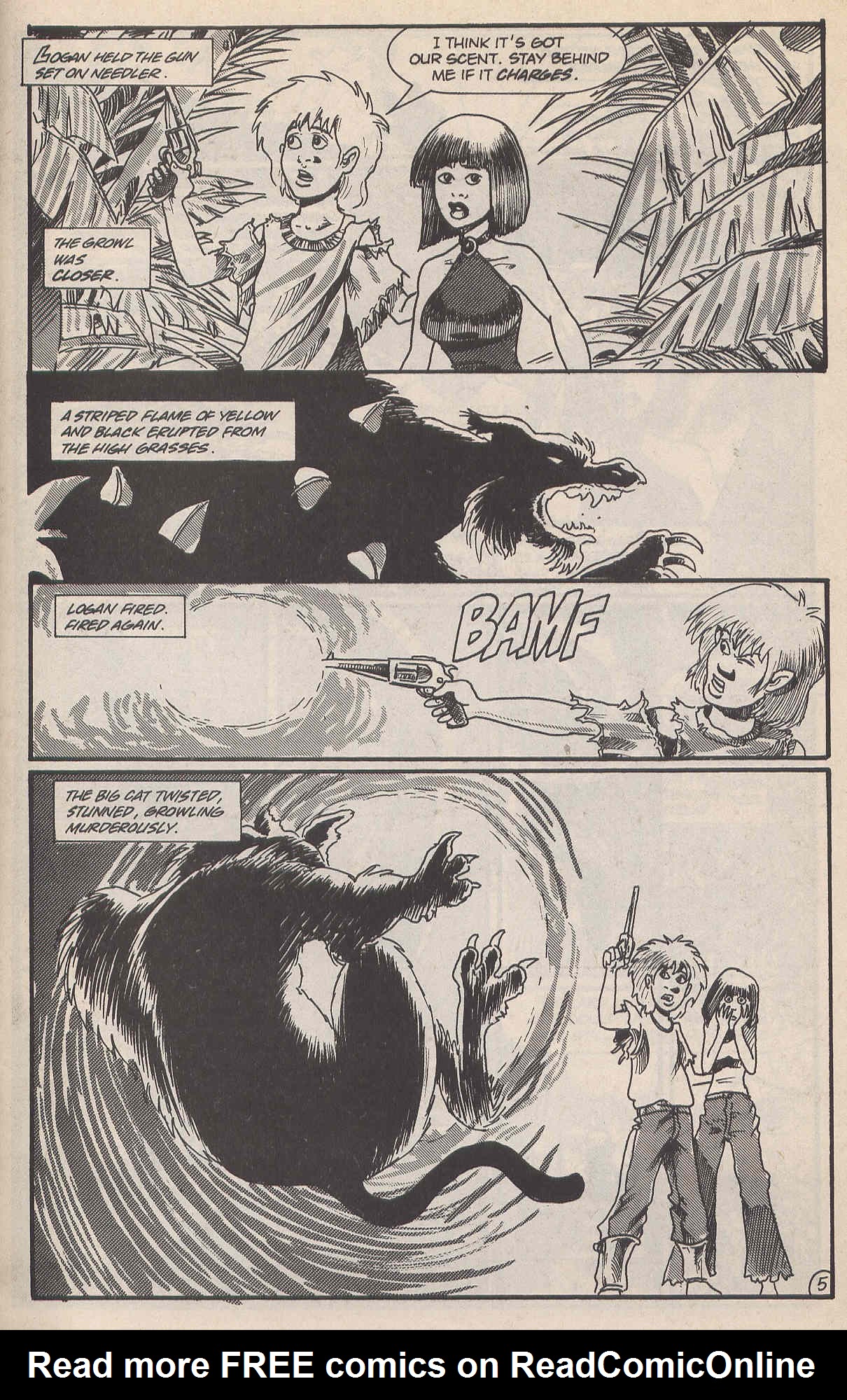 Read online Logan's Run (1990) comic -  Issue #6 - 7