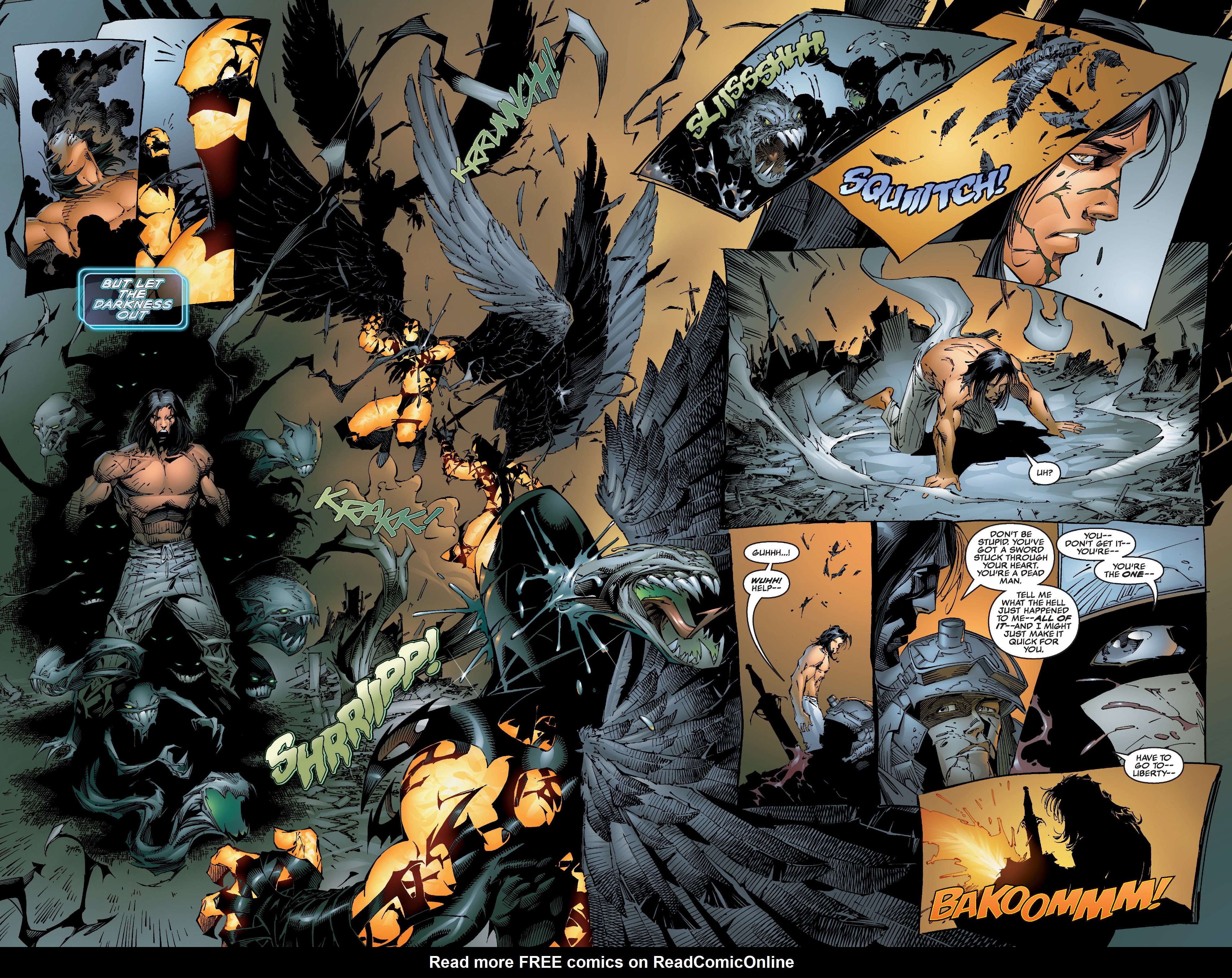 Read online The Darkness: Darkness/Batman & Darkness/Superman 20th Anniversary Collection comic -  Issue # TPB (Part 2) - 9