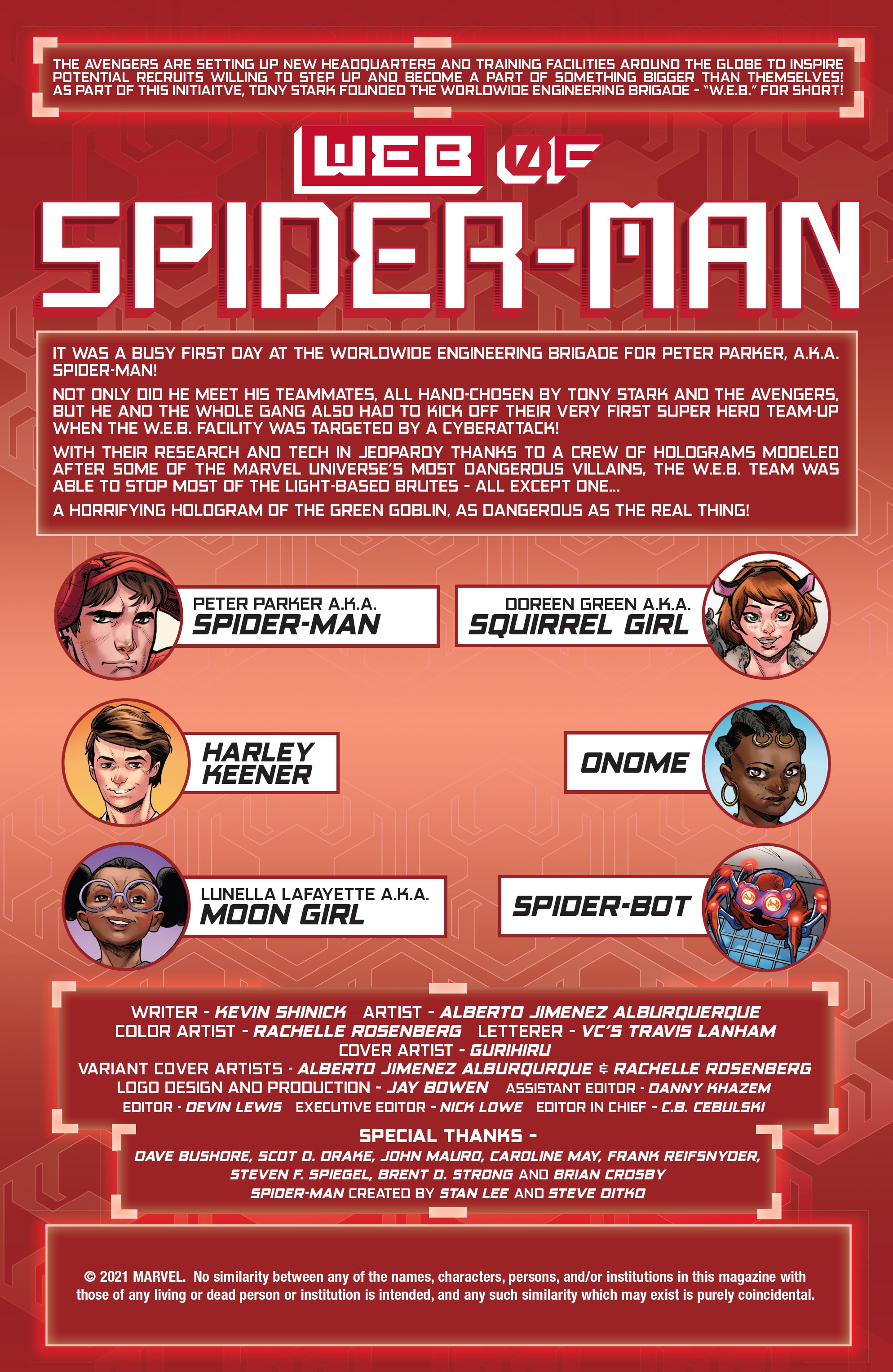 Read online W.E.B. Of Spider-Man comic -  Issue #2 - 2