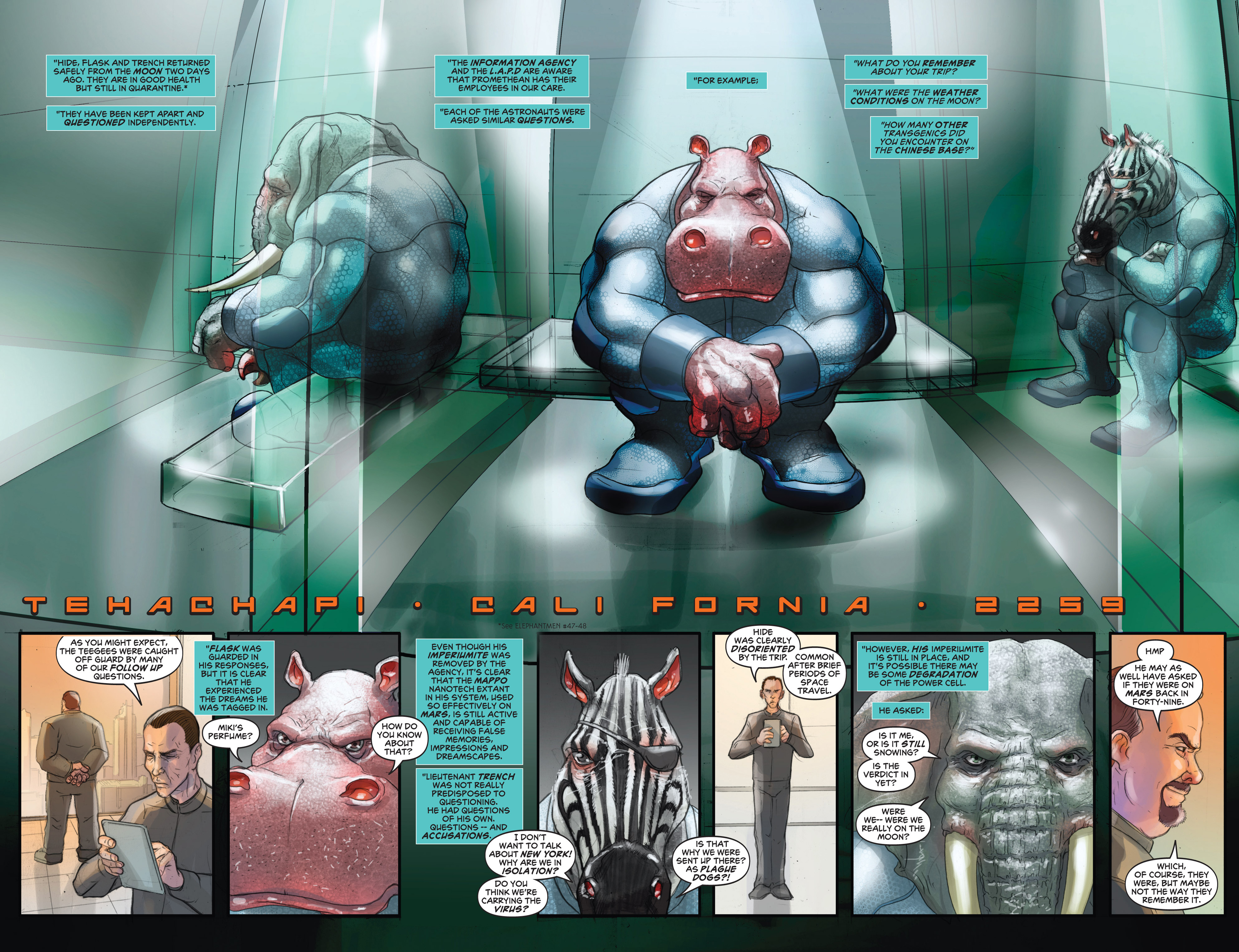 Read online Elephantmen comic -  Issue #49 - 6