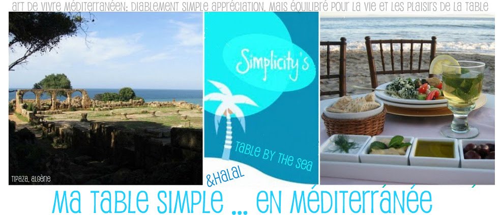 Simplicity's table by the sea - en français