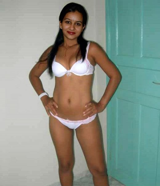 Slim Indian Girl In White Bikini Hottest Collection Of Snaps