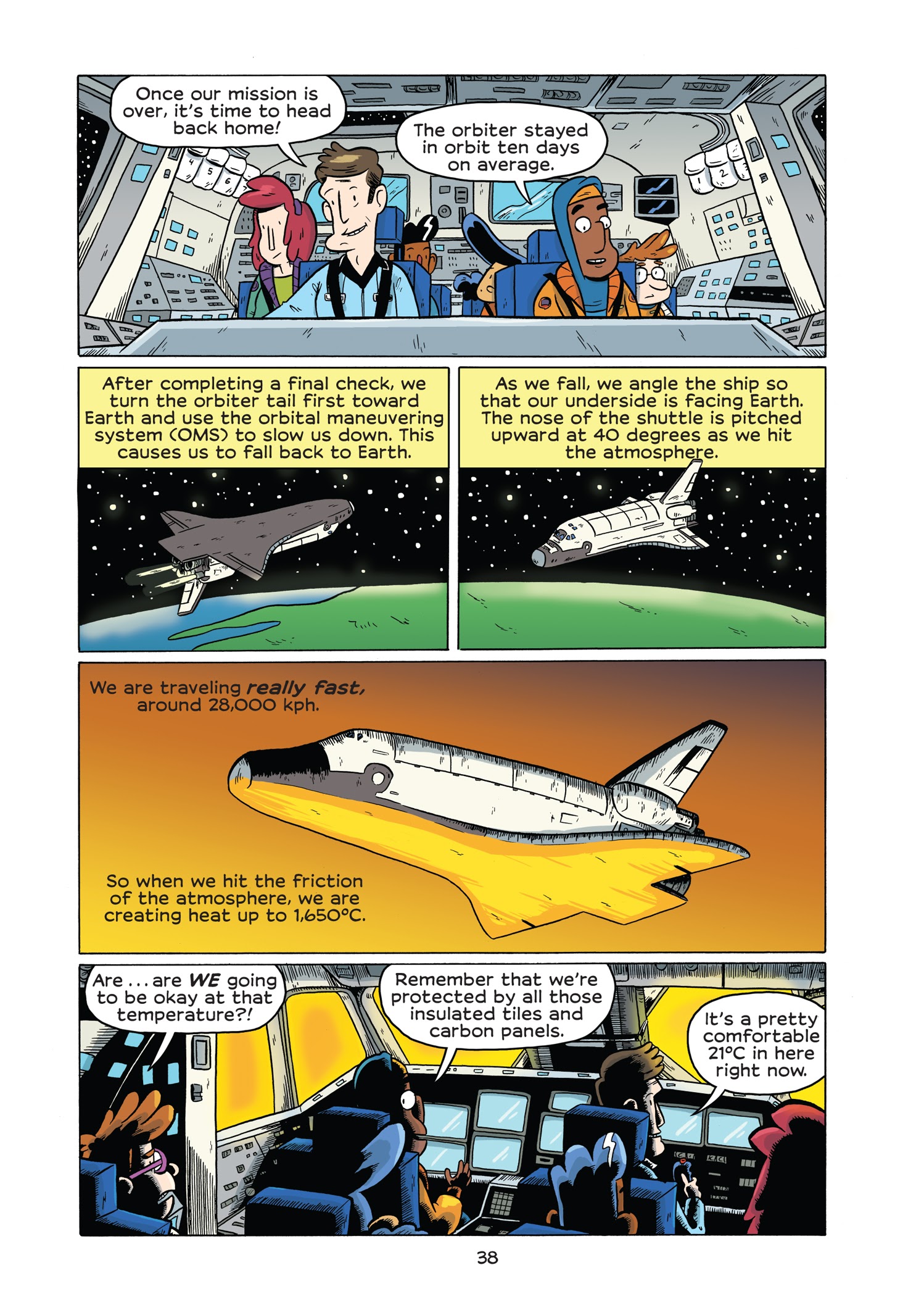 Read online History Comics comic -  Issue # The Challenger Disaster: Tragedy in the Skies - 44