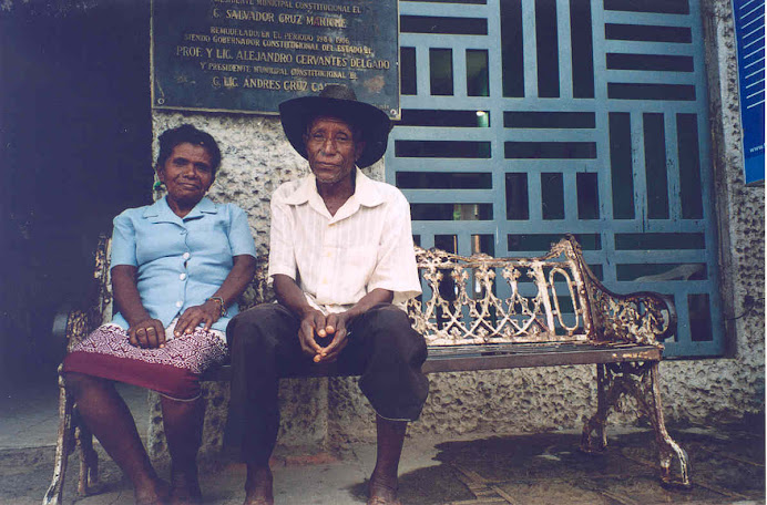 Afro-Mexican couple of Cuaji, Guerrero.