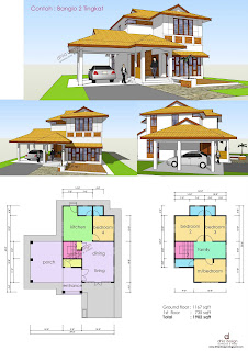 View Contoh Rumah Dua Tingkat Simple Pics