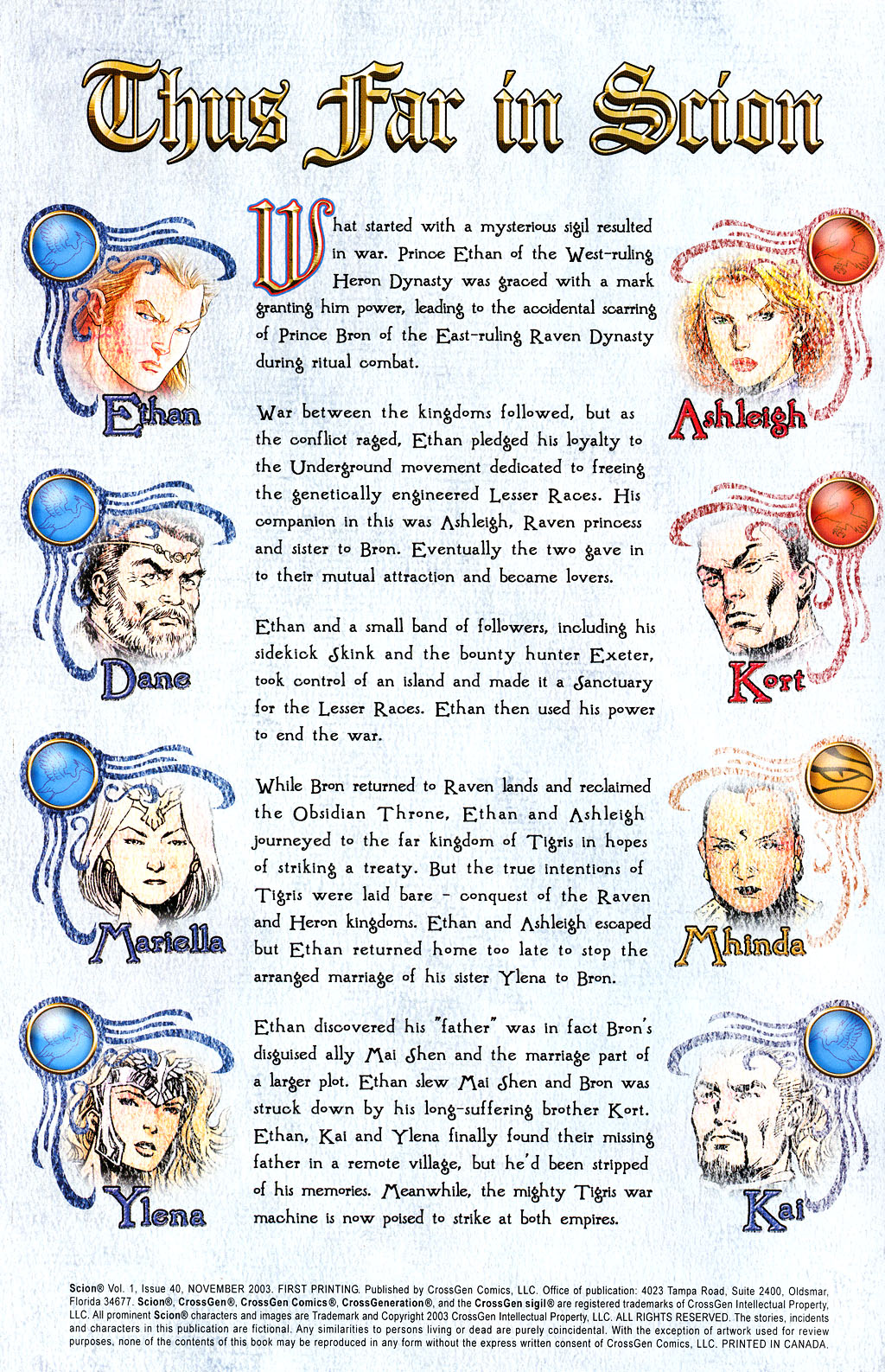 Read online Scion comic -  Issue #40 - 2