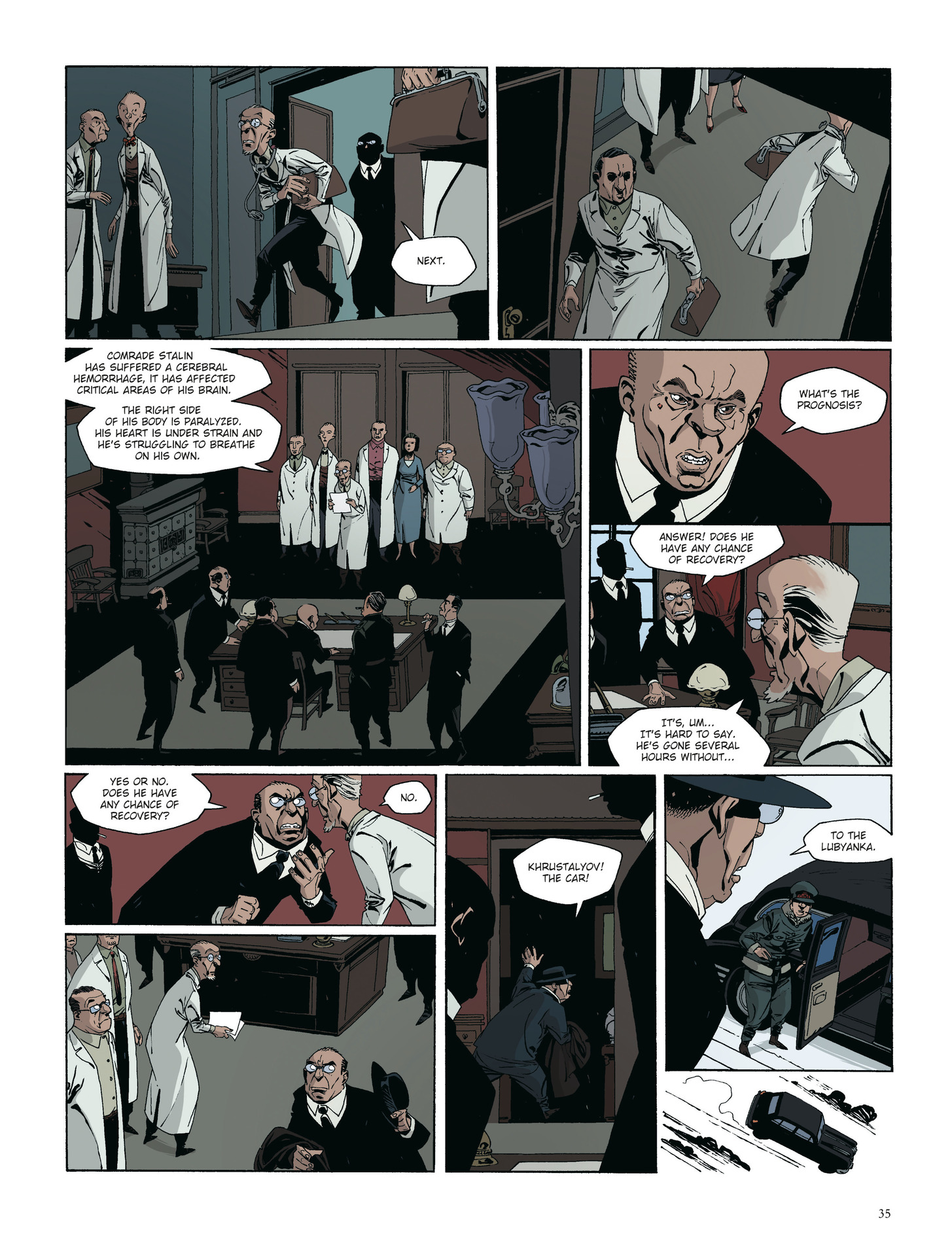 Read online The Death Of Stalin comic -  Issue #1 - 35