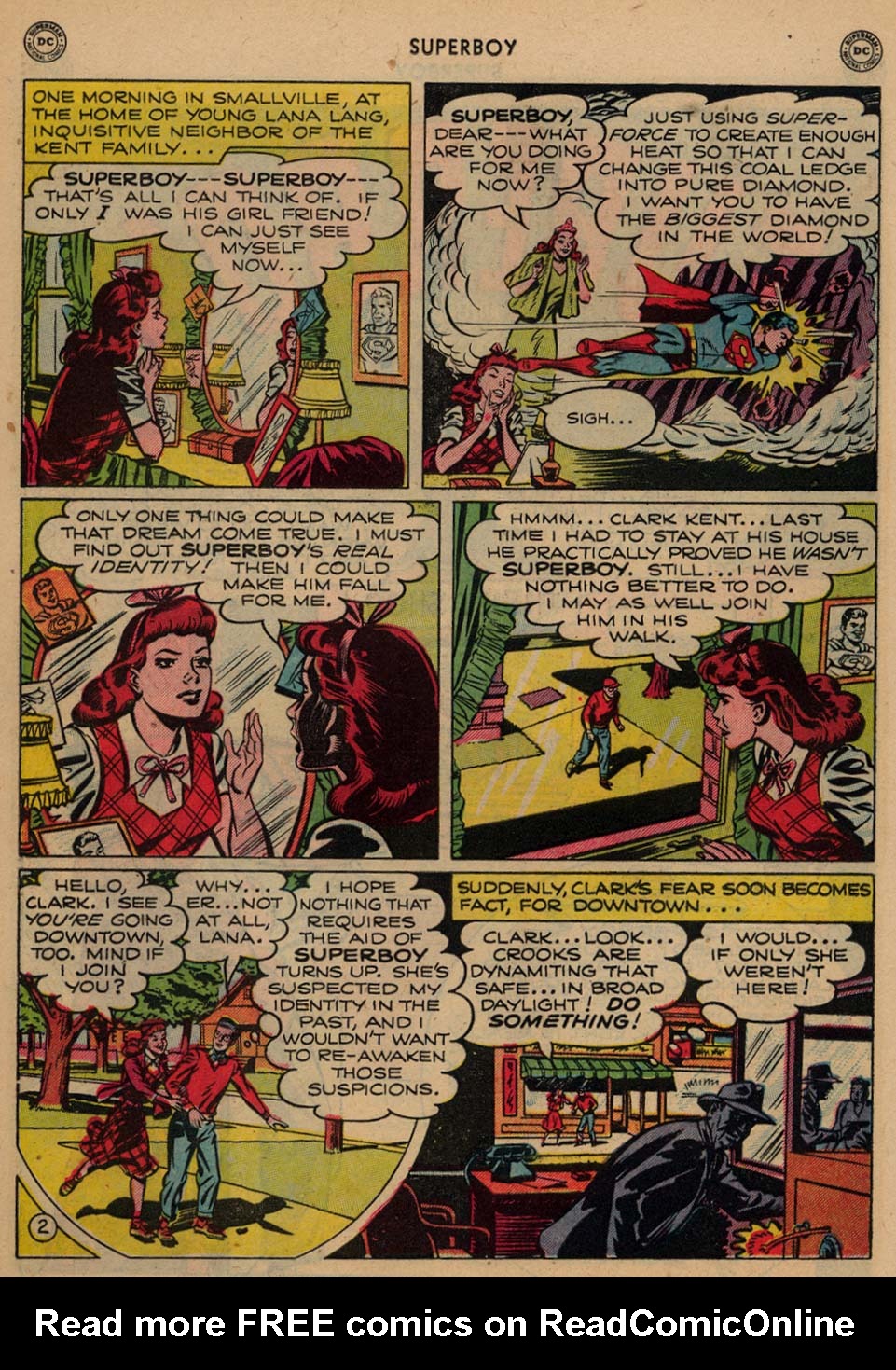 Read online Superboy (1949) comic -  Issue #13 - 15