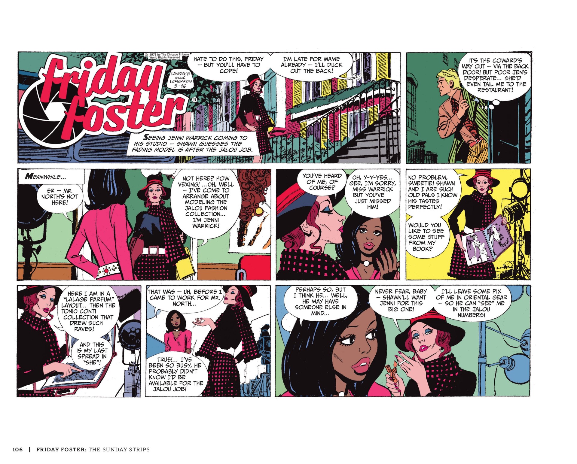 Read online Friday Foster: The Sunday Strips comic -  Issue # TPB (Part 2) - 7