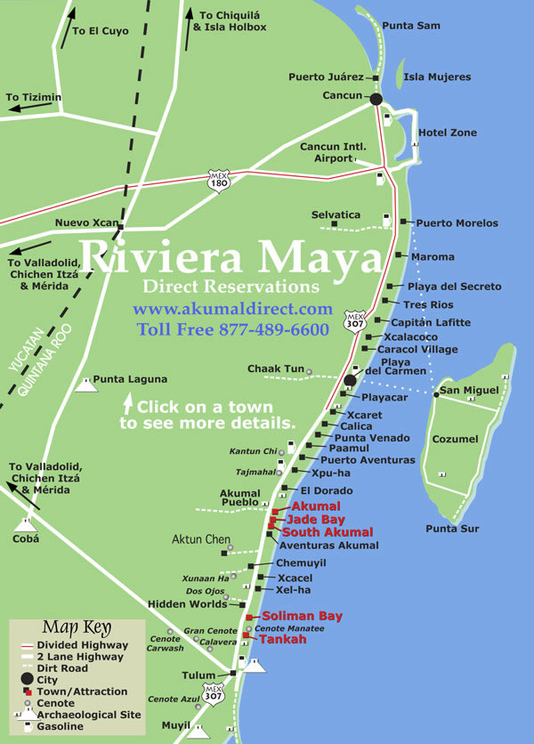 Mexican Riviera Map - Photos