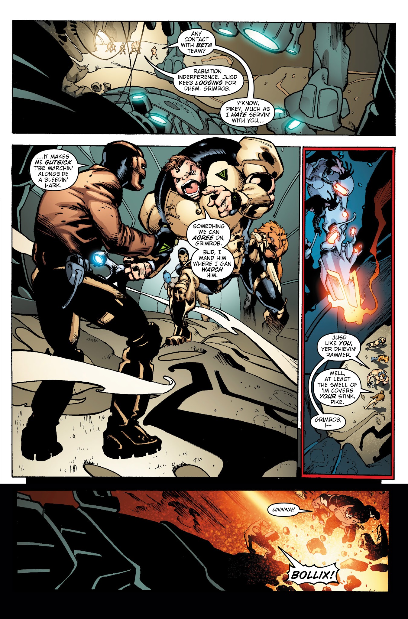 Read online Alien Legion: Uncivil War comic -  Issue # TPB - 40