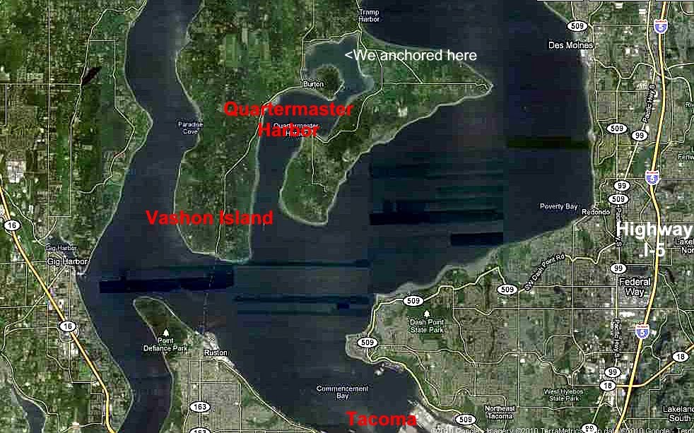 m/v WILD BLUE Cruising Blog 56 Vashon Island