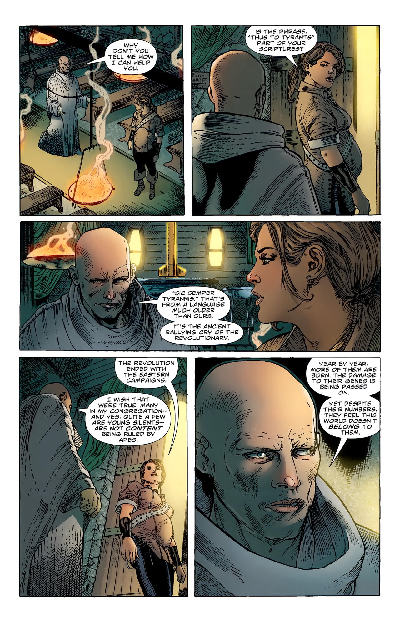 Read online Planet of the Apes (2011) comic -  Issue #2 - 19