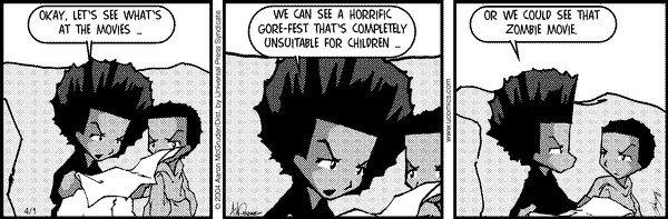 Read online The Boondocks Collection comic -  Issue # Year 2004 - 91