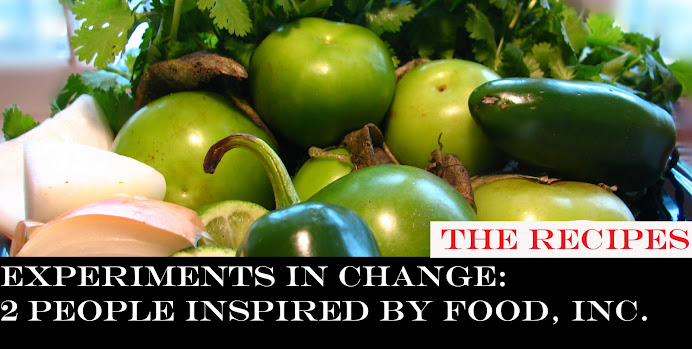 Experiments in Change: The Recipes