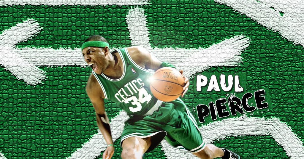 Download Paul Pierce Pointing Up Wallpaper