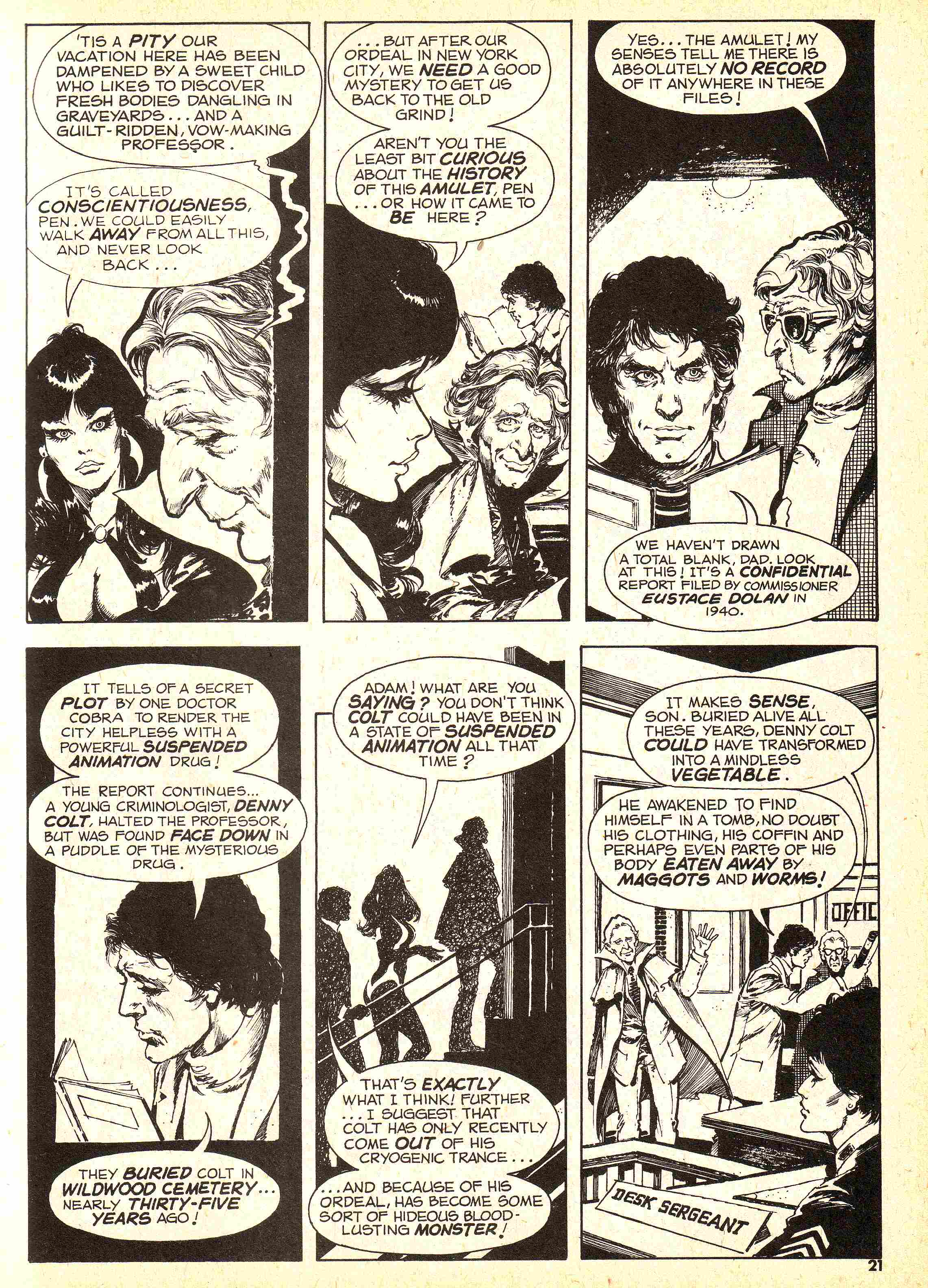 Read online Vampirella (1969) comic -  Issue #50 - 21