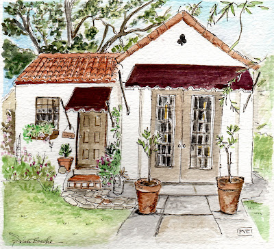 cottage illustrated by pve design for topsy turvy stylecom