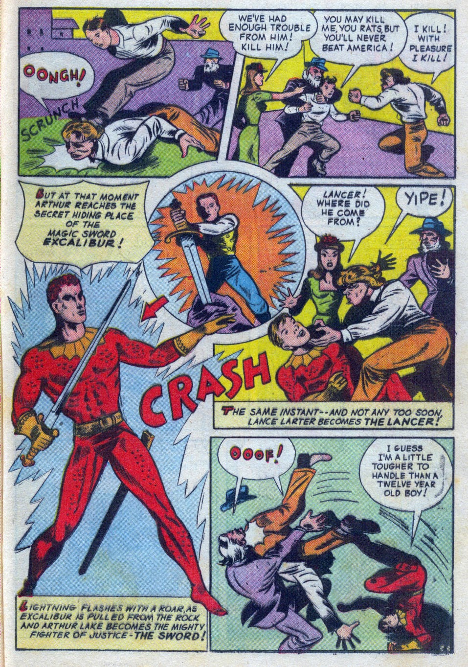 Read online Super-Mystery Comics comic -  Issue #22 - 34