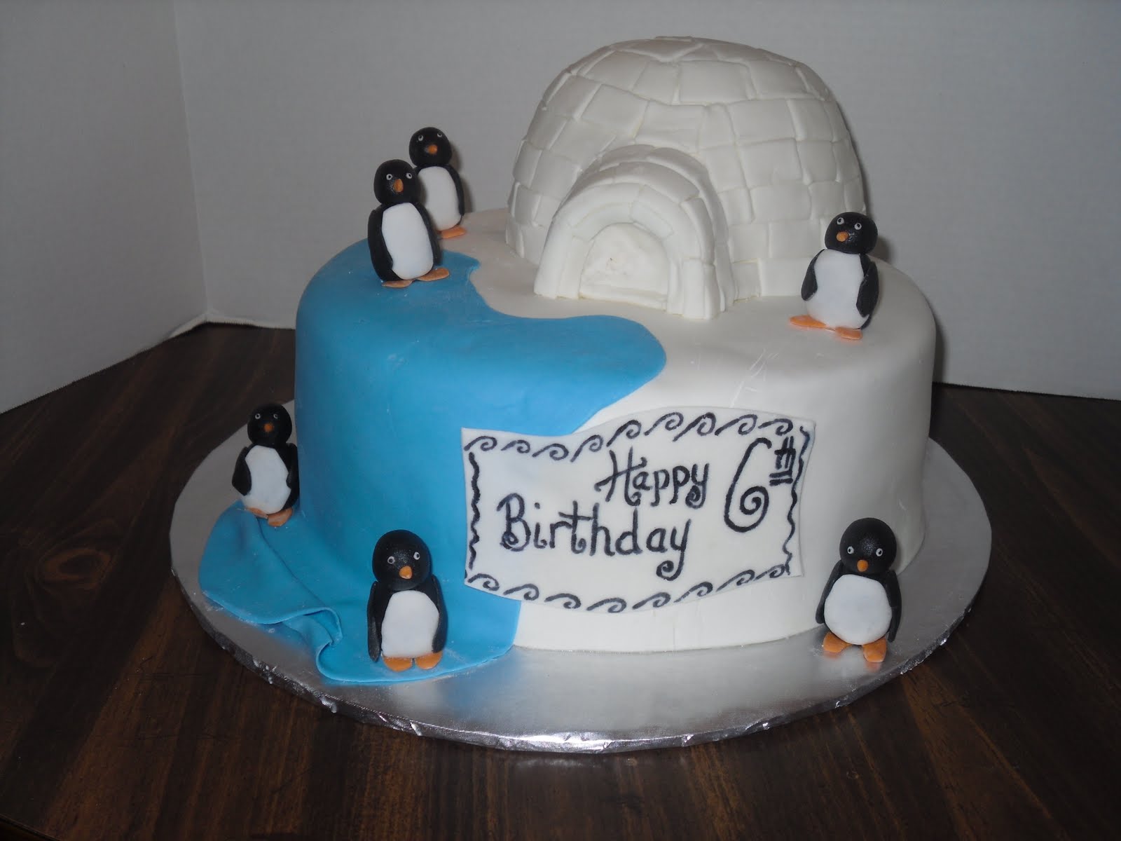 Cakes by Delilah Penguins and Igloos in June?