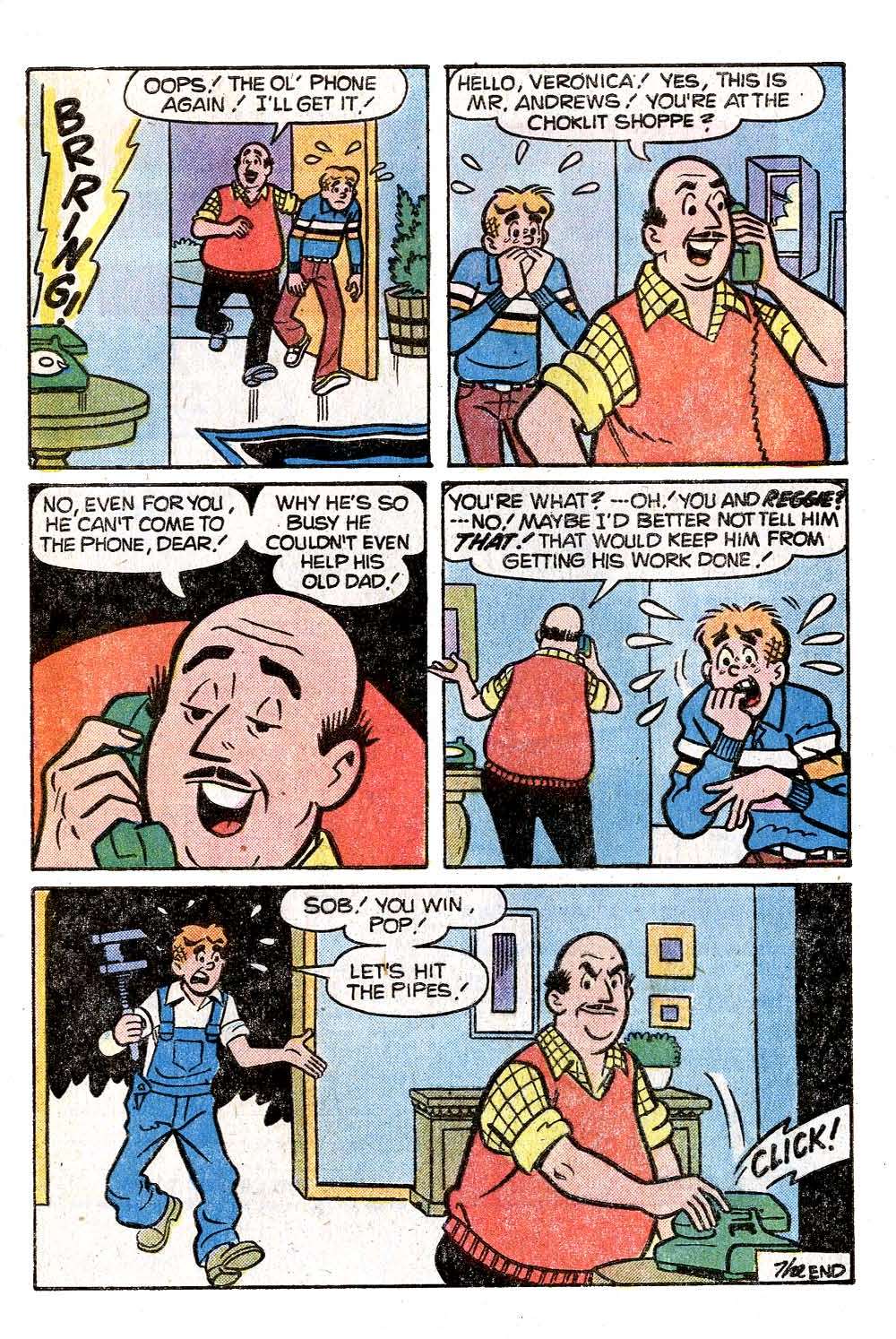 Read online Archie (1960) comic -  Issue #272 - 33