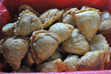 Karipap pusing inti daging/ayam/sardin (RM0.35/biji-frozen)@(RM0.50/biji-goreng)