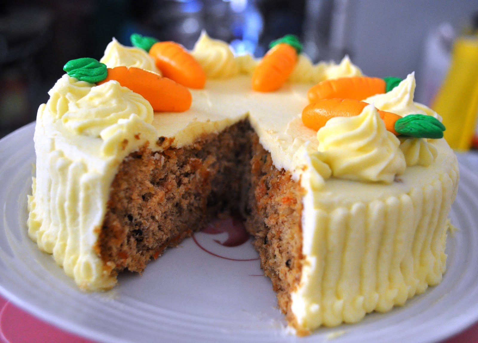 Cakes and Chocolates for U: CARROT CAKE DENGAN CREAM CHEESE