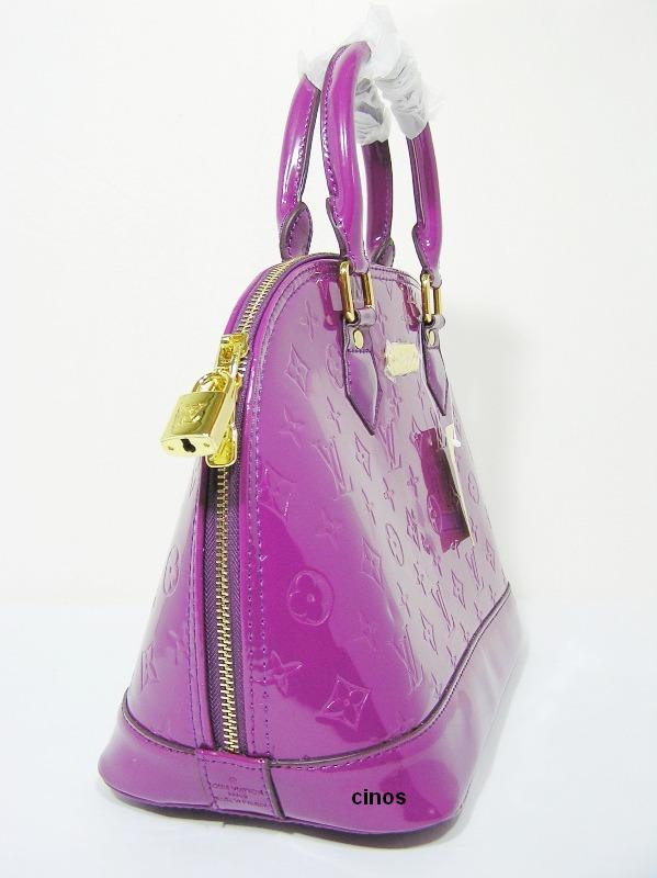 cinos fashion online store: Louis Vuitton Replica Monogram Vernis Alma Handbag 51130