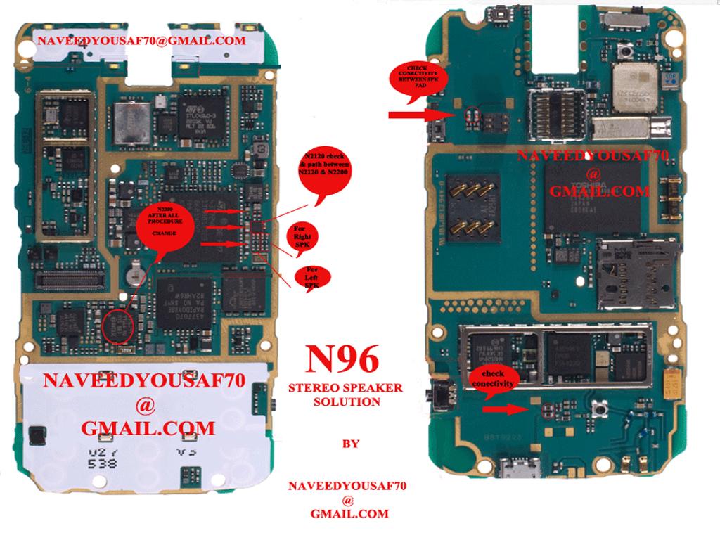 mobile Repair Solutions Nokia N96 speaker