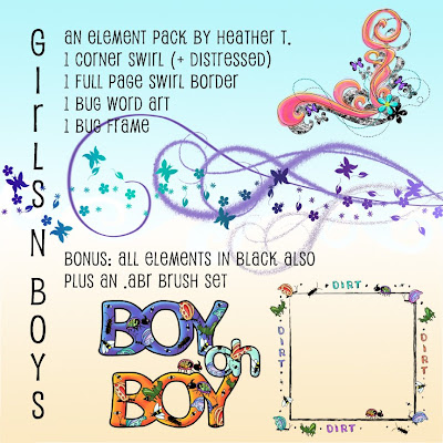 Heather Taylor, Boys and Girls Element Pack