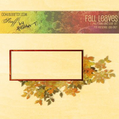 Heather Taylor, Fall Leaves Frame