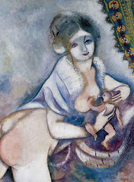 "maternidad" - Chagall