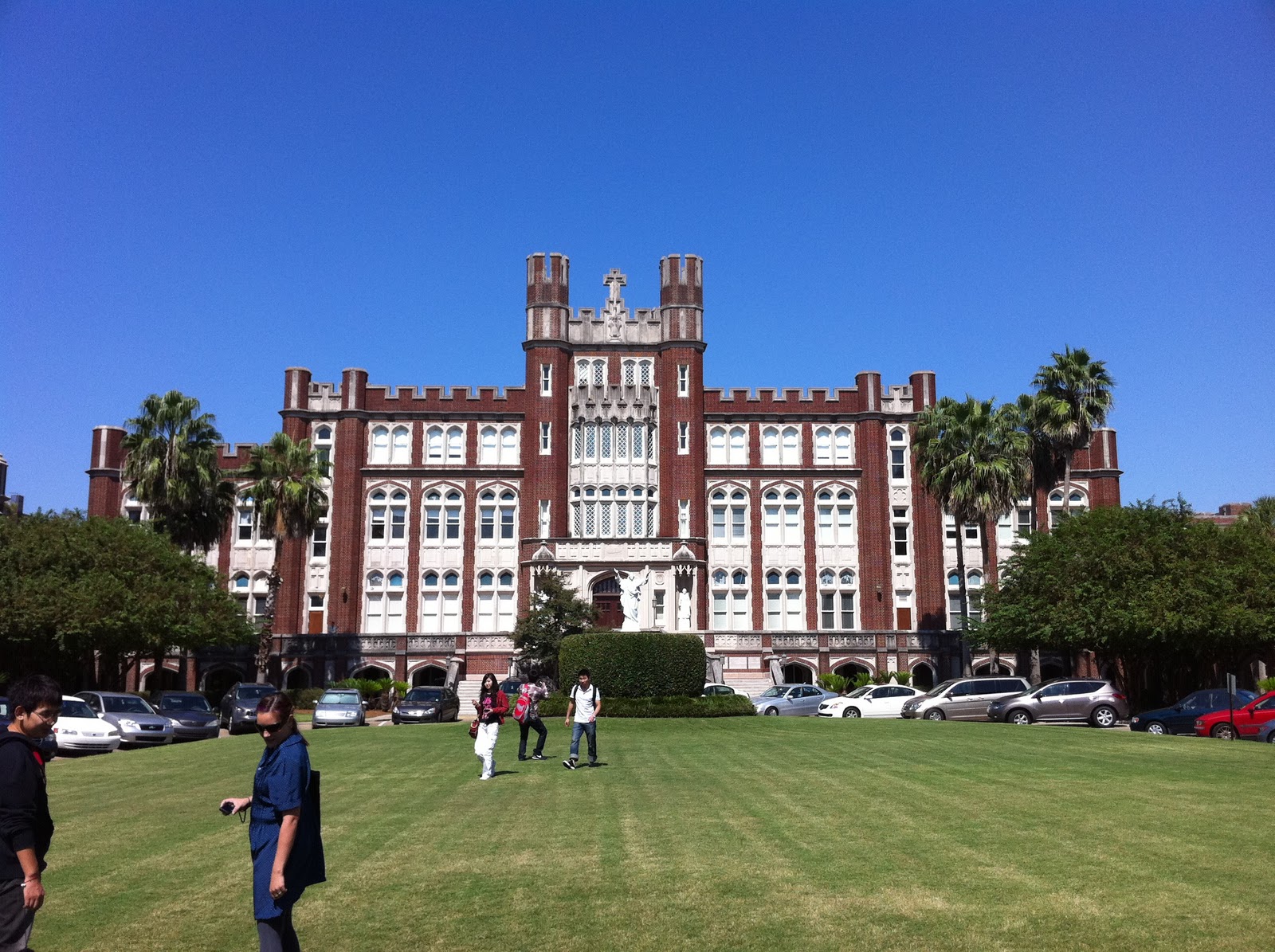 English in New Orleans our university buildings James