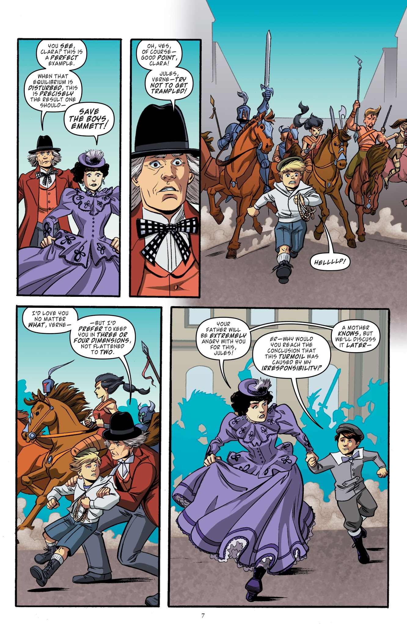 Read online Back to the Future: Tales from the Time Train comic -  Issue #1 - 9