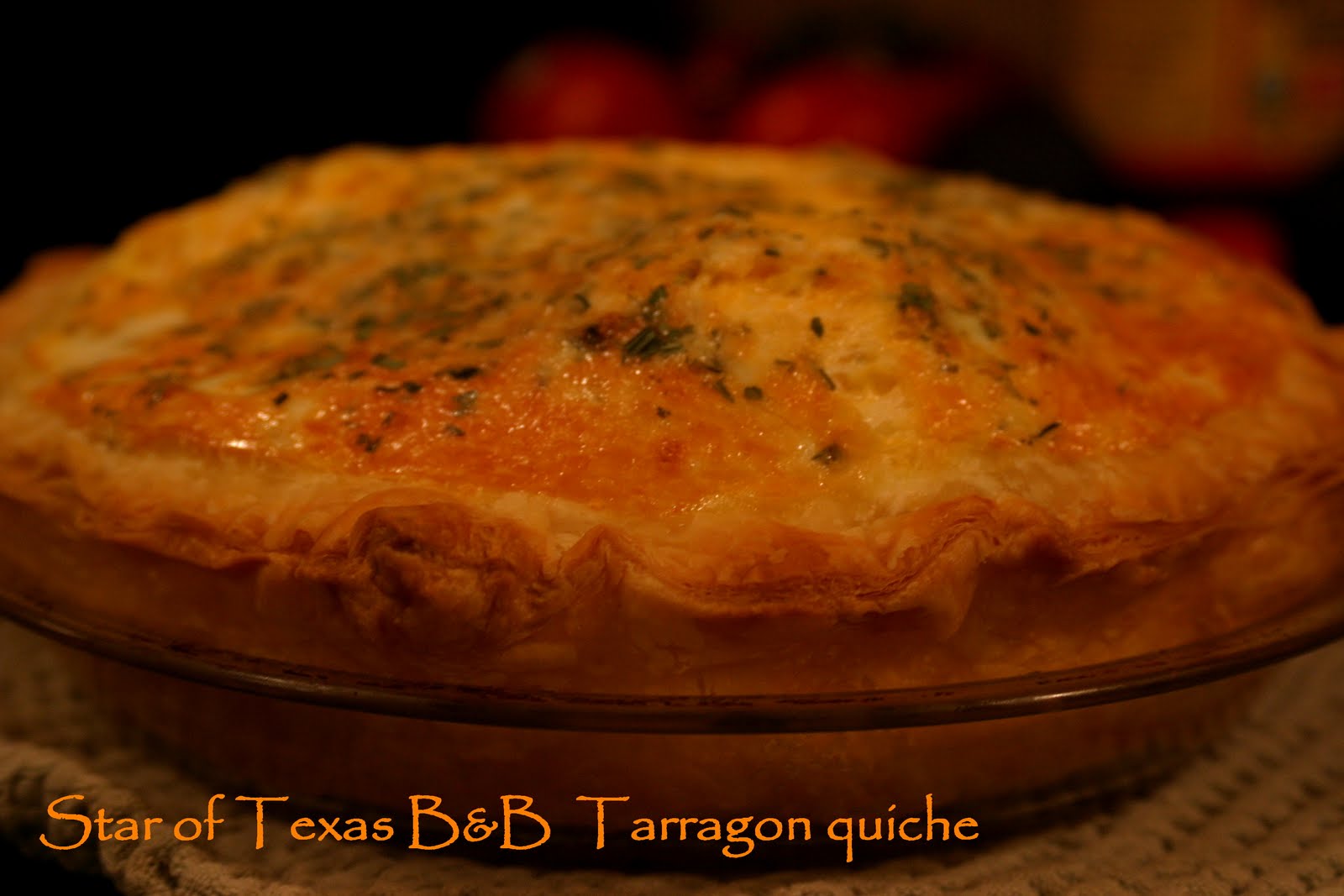 Bed and Breakfast RecipeTarragon Quiche