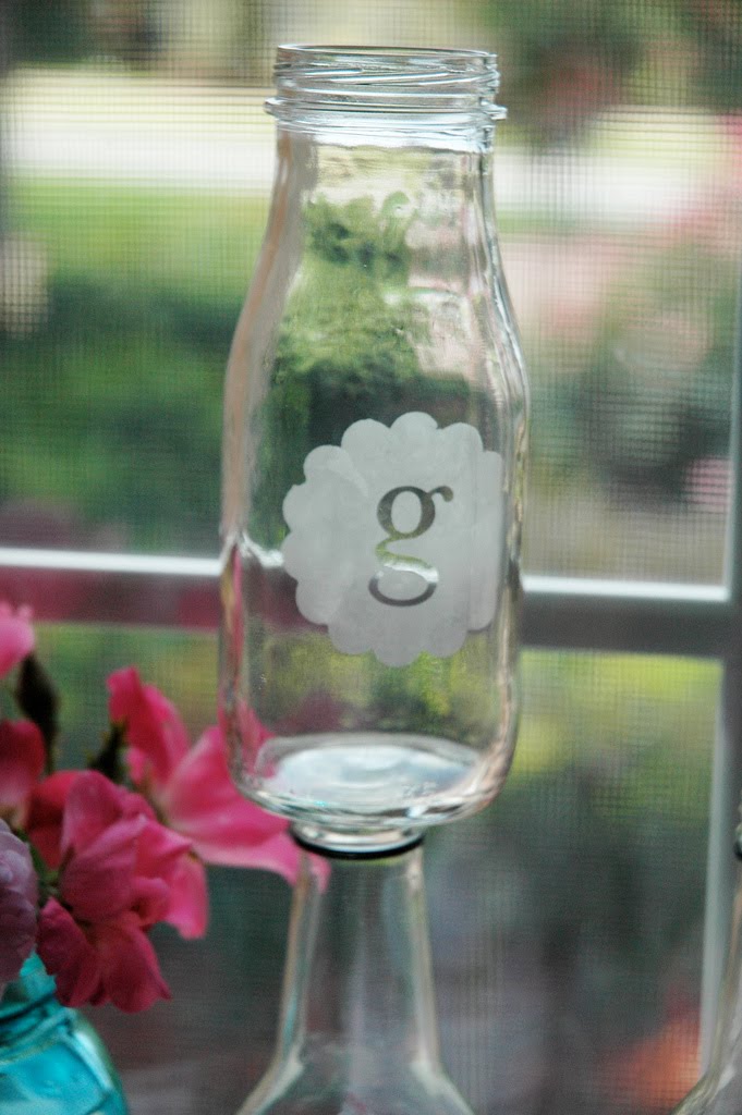 Favors With Love Etched Glass Diy