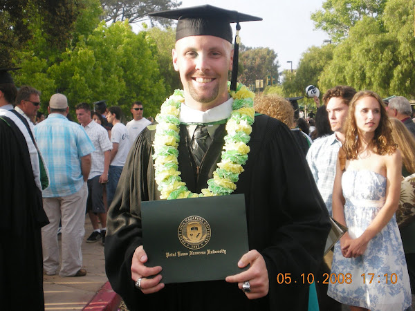 Our son the graduate!