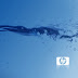 HP Aqua Blue Splash High Definition Wallpapers