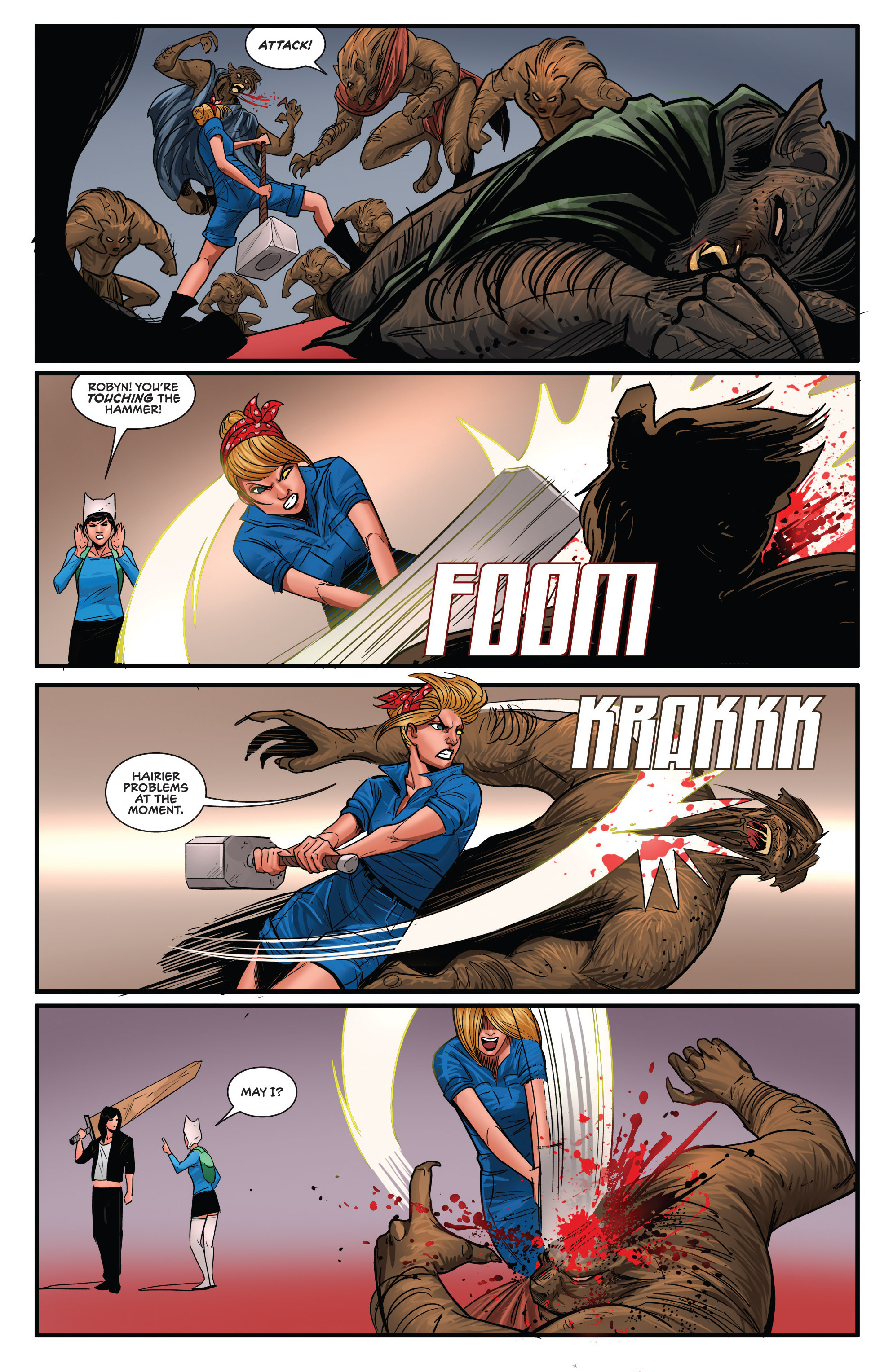 Read online Grimm Fairy Tales presents Robyn Hood (2014) comic -  Issue #11 - 15